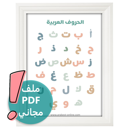 Das Arabische Alphabet-Poster PDF